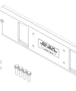 Humminbird Idmk-s10r Flush Mount Kit For Solix 10