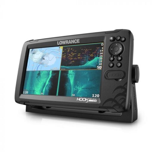 LOWRANCE HOOK REVEAL 9 TRIPLESHOT C MAP CONTOUR+