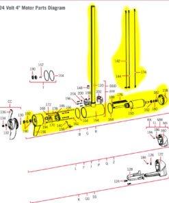 Minn Kota Ultrex Shaft (Tube) and Motor Assembly