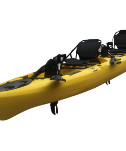 BKC PK14 Angler 14-foot Sit On Top Tandem Pedal Fishing Kayak w/ Instant Reverse Pedal Drive